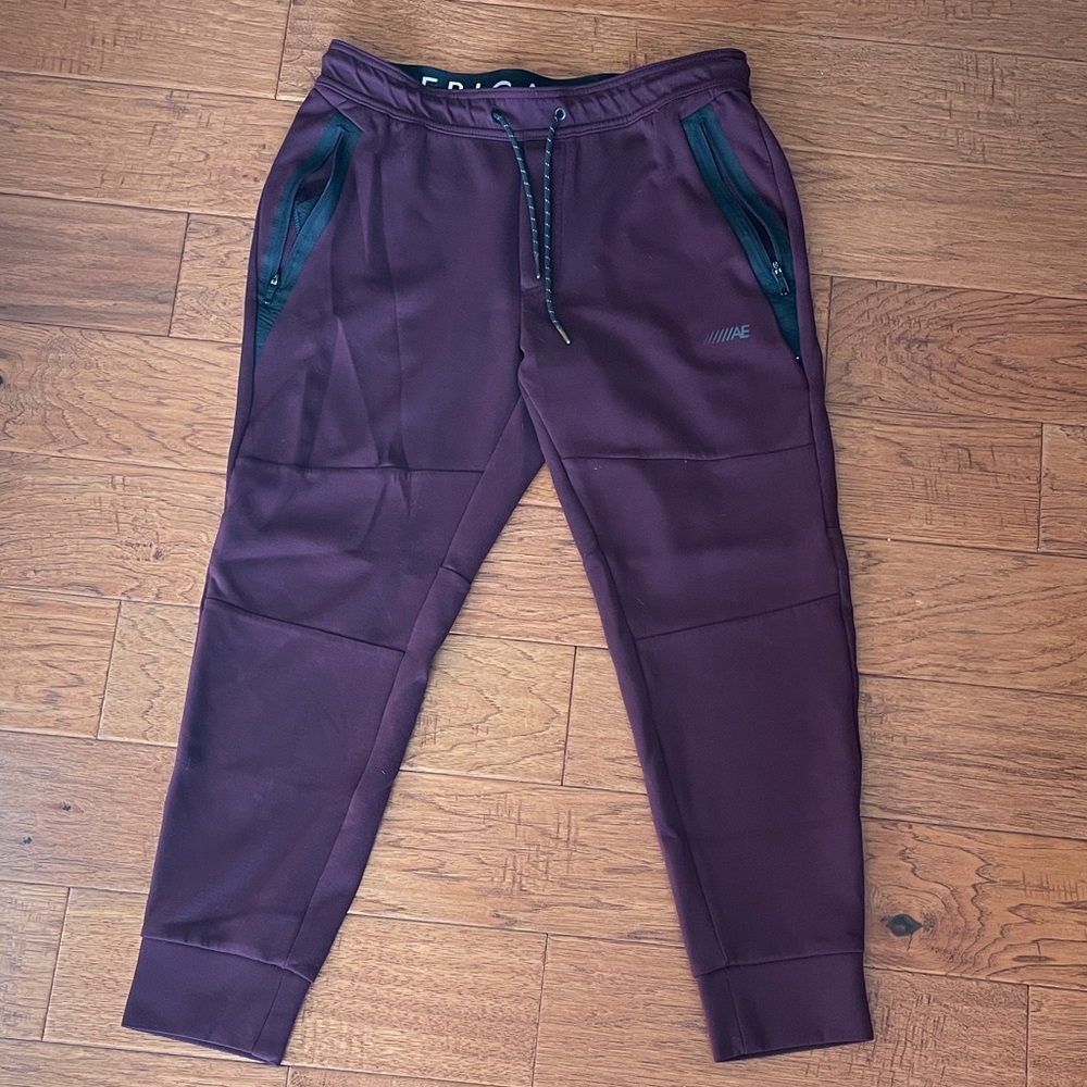 American Eagle Outfitters Burgundy men’s Joggers